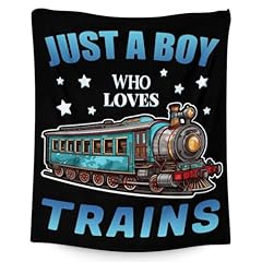Train throw blanket for sale  Delivered anywhere in USA 