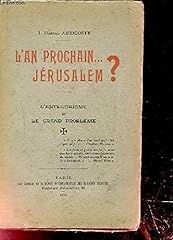 Prochain... jerusalem antijuda d'occasion  Livré partout en France