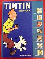 Album jeux tintin d'occasion  Livré partout en France