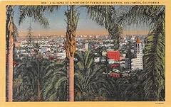Hollywood california postcard for sale  Delivered anywhere in USA 