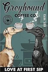 Greyhound coffee decor for sale  Delivered anywhere in USA 