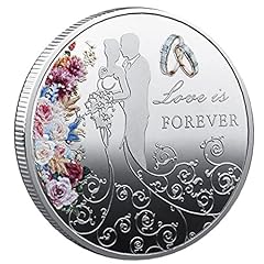 Amore moneta commemorativa usato  Spedito ovunque in Italia 