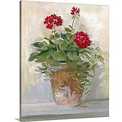 Potted geraniums canvas for sale  Delivered anywhere in USA 