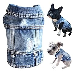 Dog jean jacket for sale  Delivered anywhere in USA 