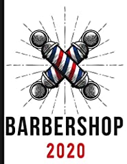 Barbershop - Barber Pole – Red, White, and Blue: 2020 Schedule Planner and Organizer / Weekly Calendar for sale  Delivered anywhere in Canada
