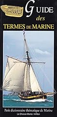 Guide termes marine d'occasion  Livré partout en France