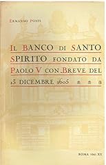 Banco santo spirito usato  Spedito ovunque in Italia 