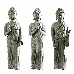 3pcs meditating buddha for sale  Delivered anywhere in USA 