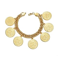 Turkish coin bracelet for sale  Delivered anywhere in USA 