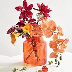 Bloflo orange glass for sale  Delivered anywhere in USA 