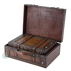 Vintiquewise lot valises d'occasion  Livré partout en France