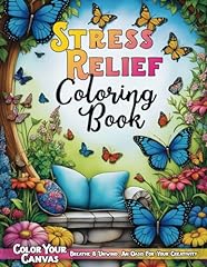 Stress relief coloring for sale  Delivered anywhere in USA 