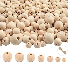 950pcs wooden beads for sale  Delivered anywhere in USA 