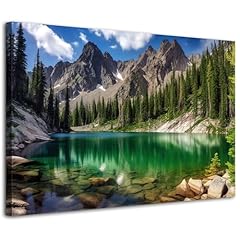 Forest mountain canvas for sale  Delivered anywhere in USA 