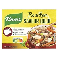 Knorr bouillon boeuf d'occasion  Livré partout en France