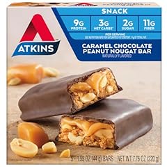 Atkins caramel chocolate for sale  Delivered anywhere in USA 