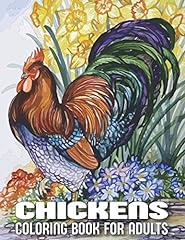Chickens coloring book for sale  Delivered anywhere in USA 