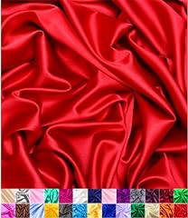 Satin fabric yard for sale  Delivered anywhere in USA 
