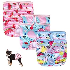 Dog nappies reusable for sale  Delivered anywhere in UK