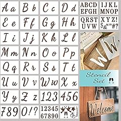 Letter stencils painting for sale  Delivered anywhere in UK