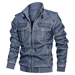 Lederjacke herren kunstleder gebraucht kaufen  Wird an jeden Ort in Deutschland