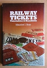 Railway tickets timetables for sale  Delivered anywhere in UK