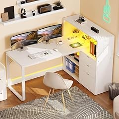 Yitahome shaped desk for sale  Delivered anywhere in USA 