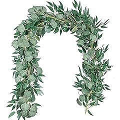 Artificial eucalyptus garland for sale  Delivered anywhere in USA 