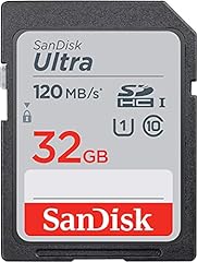 Usato, Sandisk Ultra 32Gb Sdhc Scheda, Fino A 120 Mb/S, Class 10, Uhs-I, V10, Grigio usato  Spedito ovunque in Italia 