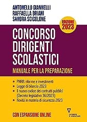 Concorso dirigenti scolastici. usato  Spedito ovunque in Italia 