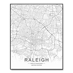 Raleigh map office for sale  Delivered anywhere in USA 