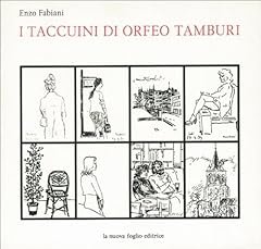 Taccuini orfeo tamburi. usato  Spedito ovunque in Italia 