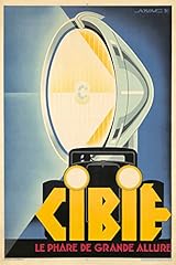 Cibie vintage poster for sale  Delivered anywhere in USA 