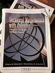 Technical mathematics calculus for sale  Delivered anywhere in USA 