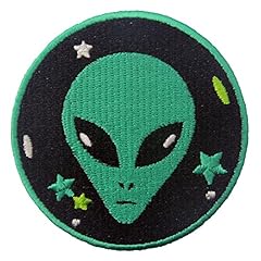 Green alien patch for sale  Delivered anywhere in UK