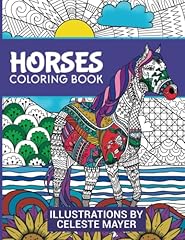 Horses coloring book for sale  Delivered anywhere in USA 