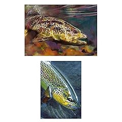 Two trout wall for sale  Delivered anywhere in UK