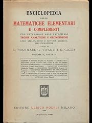 Enciclopedia delle matematiche usato  Spedito ovunque in Italia 