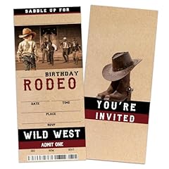 Zaryfanchy cowboy birthday for sale  Delivered anywhere in USA 