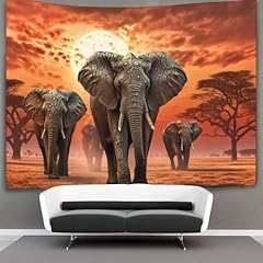 Hldabdfhy elephant tapestry for sale  Delivered anywhere in UK