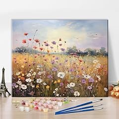 Flowers paint numbers for sale  Delivered anywhere in USA 