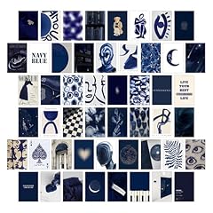 Navy blue wall for sale  Delivered anywhere in USA 