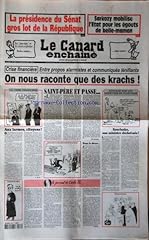 Canard enchaine 4586 d'occasion  Livré partout en France
