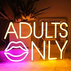 Adults neon sign for sale  Delivered anywhere in USA 