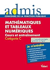 Mathématiques tableaux numér d'occasion  Livré partout en France