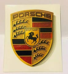 Porsche crest sticker for sale  Delivered anywhere in UK