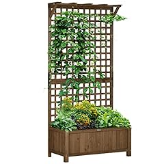 Outsunny wood planter for sale  Delivered anywhere in UK