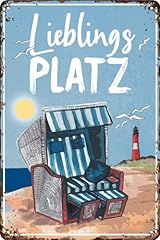 Wetterfestes blechschild lusti gebraucht kaufen  Wird an jeden Ort in Deutschland