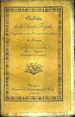 Bulletin societe royale d'occasion  Livré partout en France