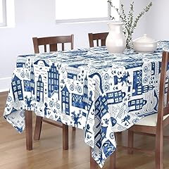 Folk art tablecloth for sale  Delivered anywhere in USA 
